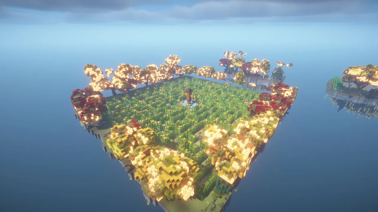 Autumn PvP and Event Pack, overview corn maze
