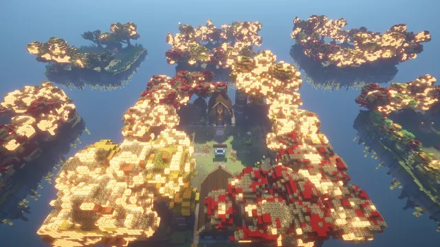 Autumn PvP and Event Pack, arena islands day