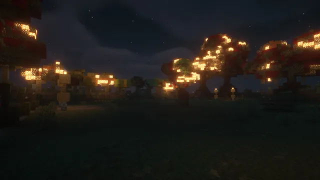 Autumn PvP and Event Pack, maple grove night