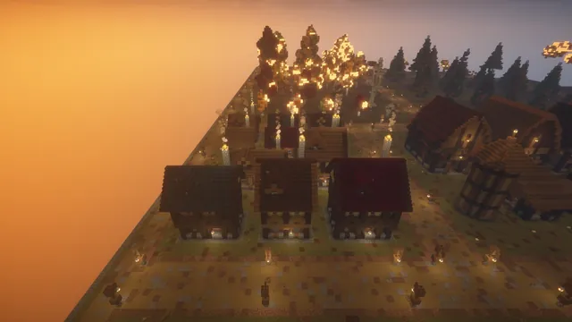 Autumn Asset Pack 323 Builds, houses