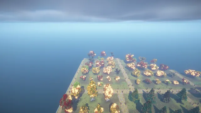 Autumn Asset Pack 323 Builds, maple trees