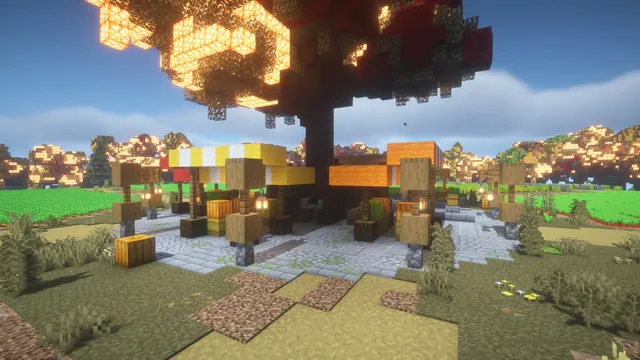Harvest Farm Island, spawn plaza