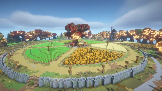 Harvest Farm Island, view from silo top