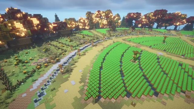 Harvest Farm Island, carrot fields