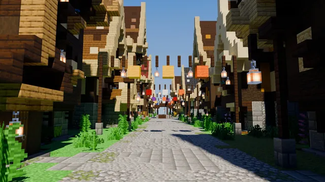 Kingsmoor Medieval Hub, street east