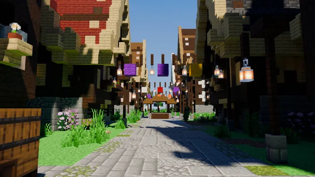 Kingsmoor Medieval Hub, street west