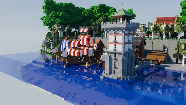 Kingsmoor Medieval Hub, port