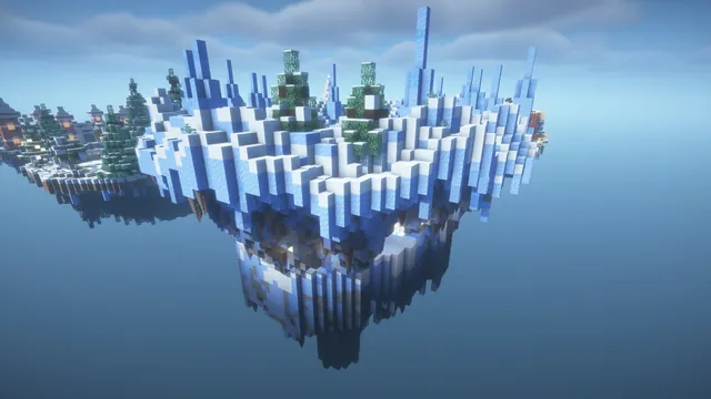 6 Christmas Arenas, overview glacier cavern