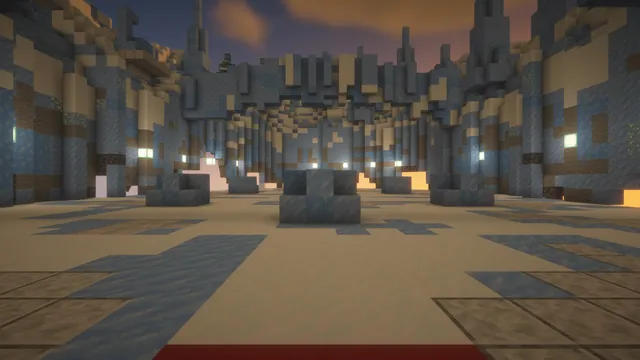 6 Christmas Arenas, glacier cavern spawn