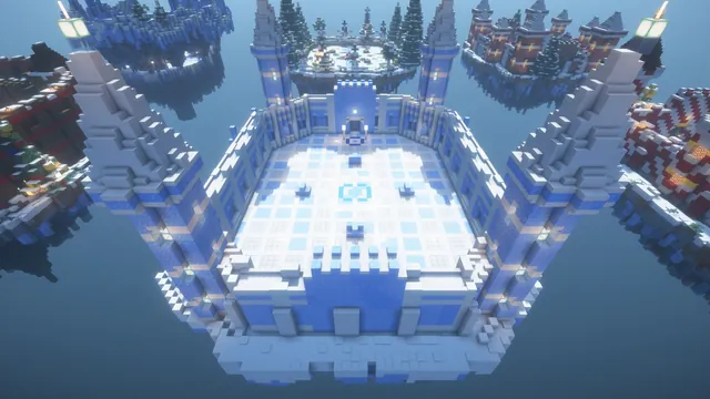 6 Christmas Arenas, frost citadel inside above