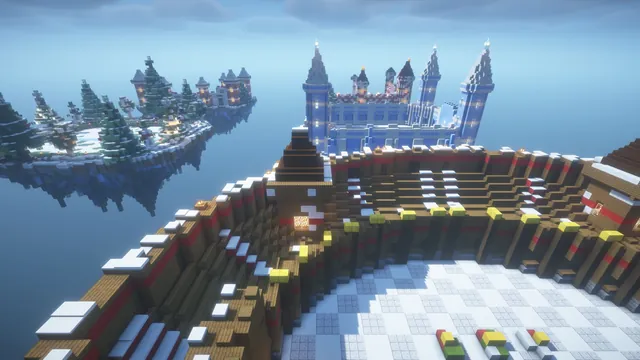 6 Christmas Arenas, stadium stands above