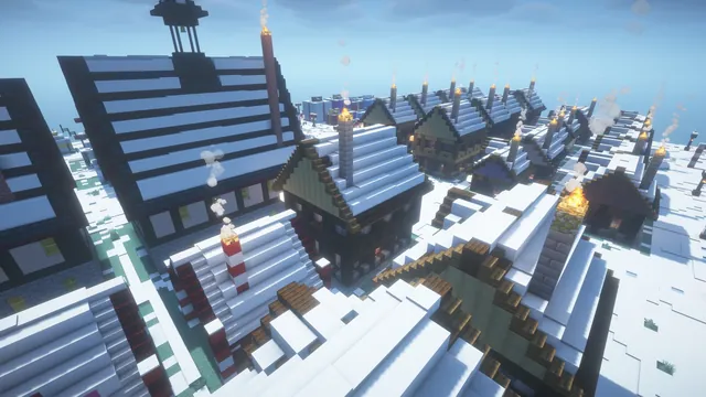 Christmas Asset Pack, chalet roofs close