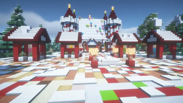 Gingerbread Kingdom Spawn, npc row