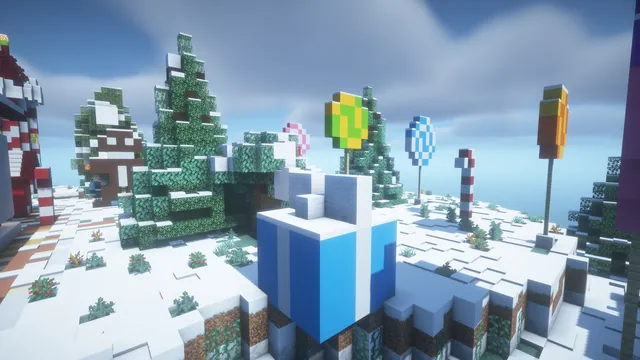 Gingerbread Kingdom Spawn, candy garden