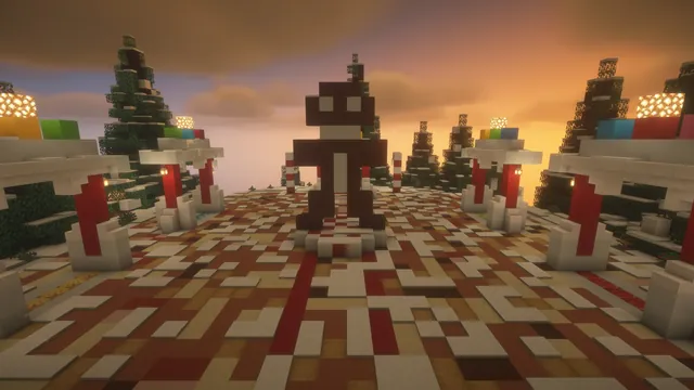 Gingerbread Kingdom Spawn, portal court