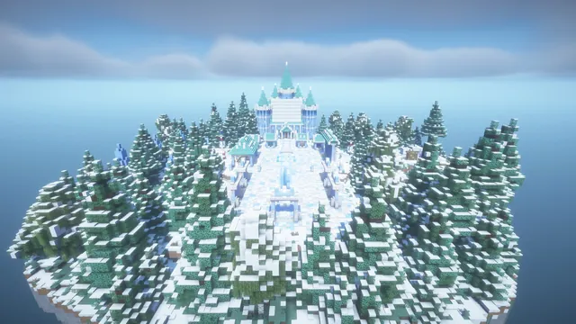 Ice Palace Spawn, aerial palace avenue