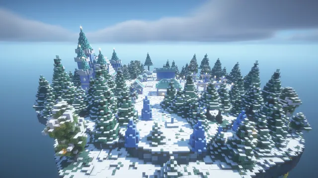 Ice Palace Spawn, aerial portal ring