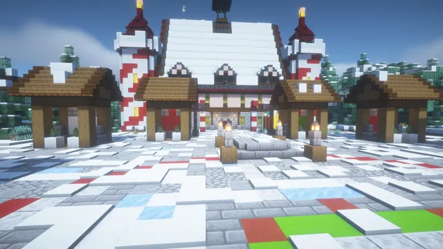 Santa's Village Spawn, npc row