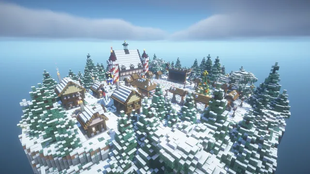 Santa's Village Spawn, aerial southwest