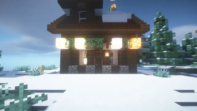 Santa's Village Spawn, cottage lights