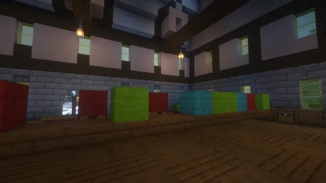 Santa's Village Spawn, workshop interior