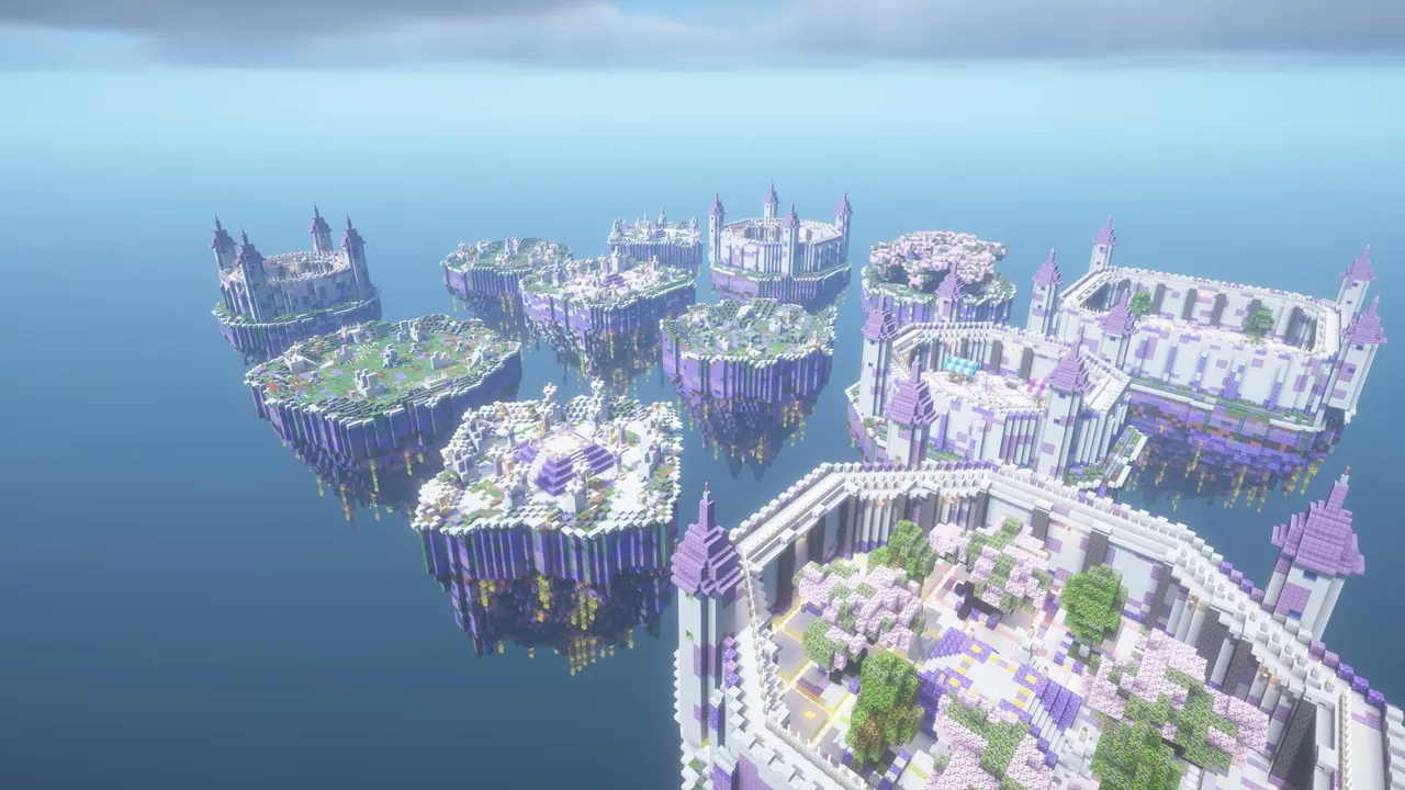 10 Crystal Spire Arenas + 2 KOTH, all 12 maps aerial