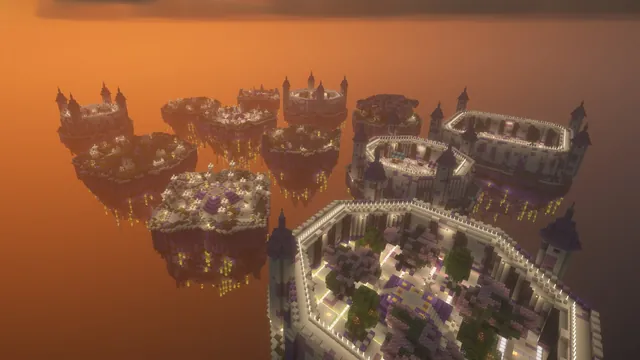 10 Crystal Spire Arenas + 2 KOTH, all 12 maps at sunset