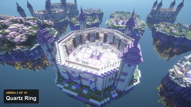 10 Crystal Spire Arenas + 2 KOTH, arena 2 quartz ring