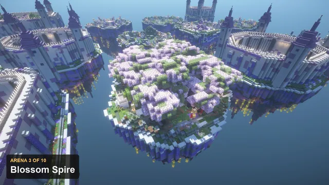 10 Crystal Spire Arenas + 2 KOTH, arena 3 blossom spire