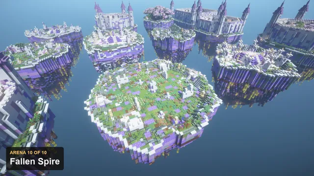 10 Crystal Spire Arenas + 2 KOTH, arena 10 fallen spire