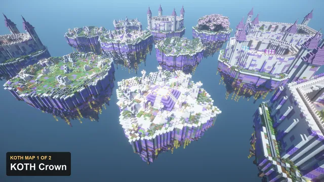 10 Crystal Spire Arenas + 2 KOTH, koth 1 koth crown