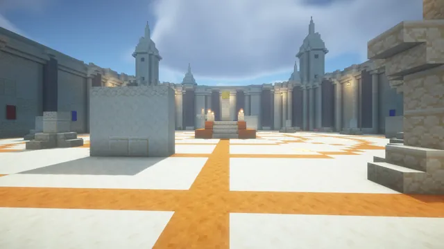 8 Desert Colosseum Arenas + 2 KOTH, colosseum spawn view