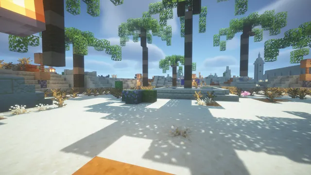 8 Desert Colosseum Arenas + 2 KOTH, oasis palms