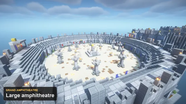 Gladiator Colosseum Arenas, grand amphitheatre