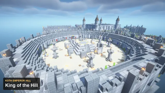 Gladiator Colosseum Arenas, koth emperor hill