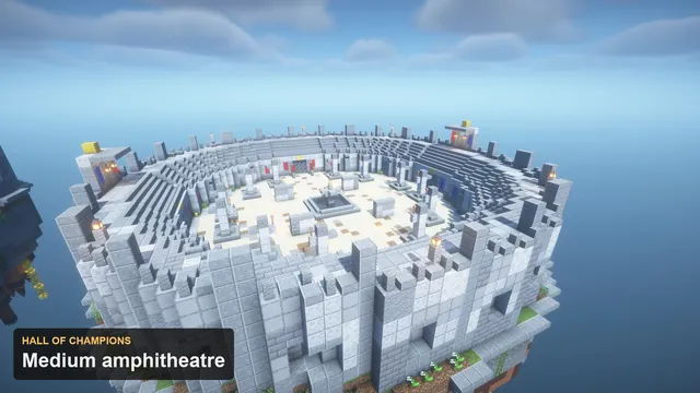 Gladiator Colosseum Arenas, hall of champions
