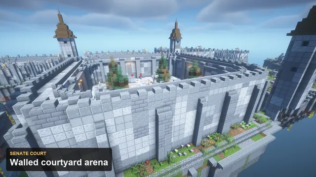 Gladiator Colosseum Arenas, senate court