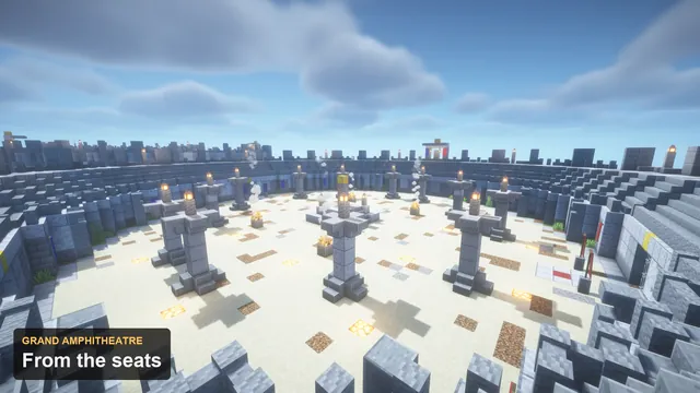 Gladiator Colosseum Arenas, arena floor