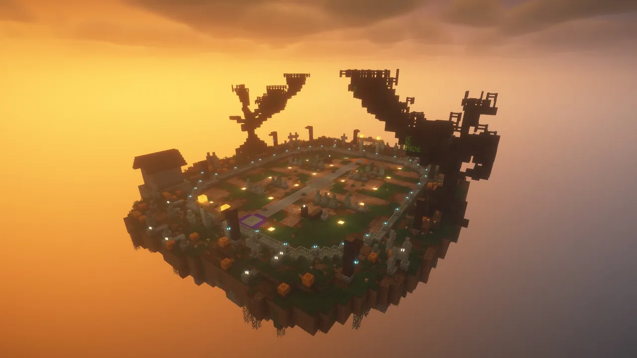 12 Haunted Arenas, overview moonlit graveyard