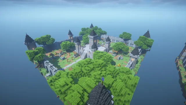 6 Castle Kit Arenas, overview courtyard