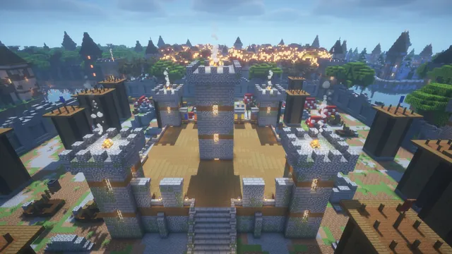 6 Castle Kit Arenas, siege camp gate