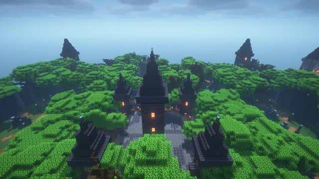 6 Castle Kit Arenas, dark forest keep