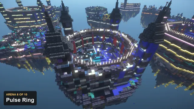 10 Neon Arenas + 2 KOTH, arena 6 pulse ring