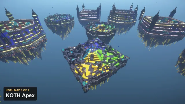 10 Neon Arenas + 2 KOTH, koth 1 koth apex