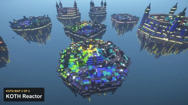 10 Neon Arenas + 2 KOTH, koth 2 koth reactor