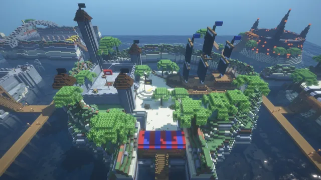 12 Pirate Cove Arenas, overview fort vs ship
