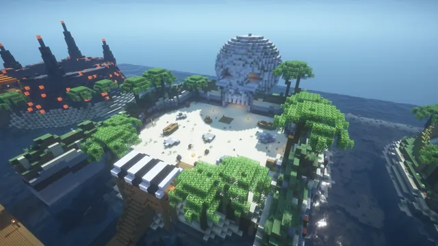 12 Pirate Cove Arenas, overview skull rock