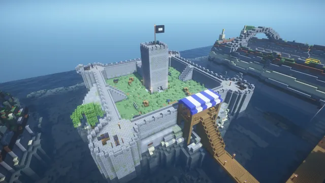 12 Pirate Cove Arenas, overview fort ramparts