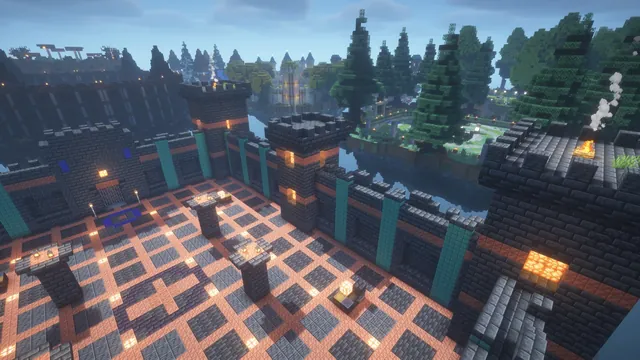 15 Realm Arenas, forge arena above
