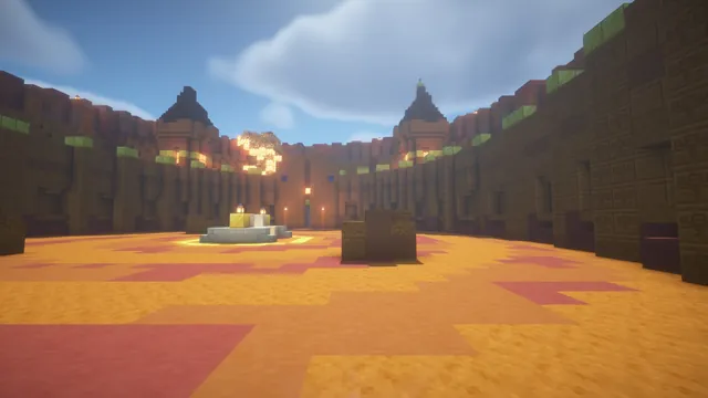 15 Realm Arenas, desert arena floor